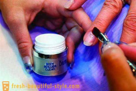 Gel polish: nail design step by step (photo)