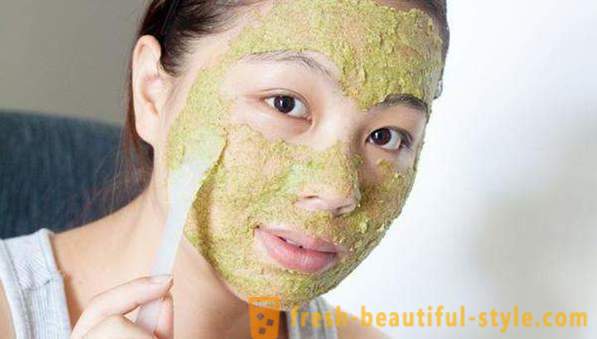 Clay facial masks. Cosmetic clay for skin care