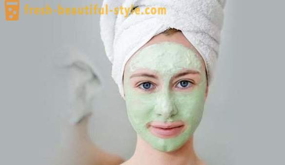Clay facial masks. Cosmetic clay for skin care