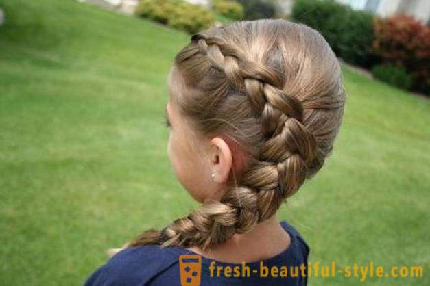 Hairstyles for the girls to school every day