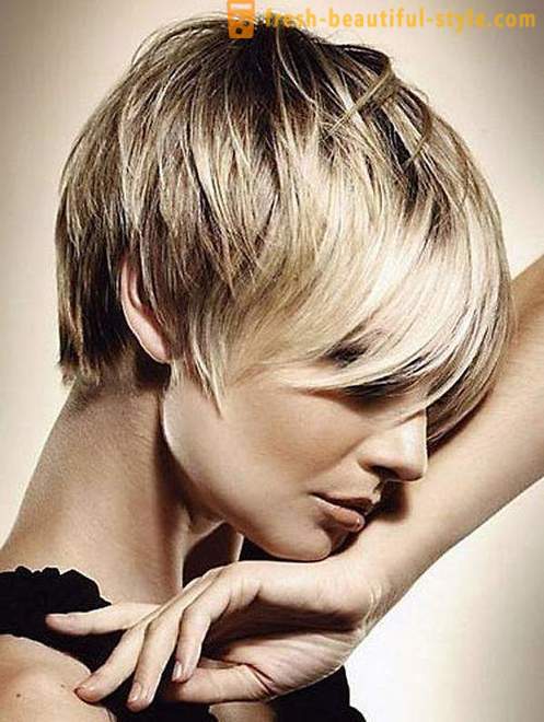 Women's creative hairstyles for short hair