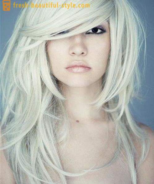 White hair. staining and Care Tips