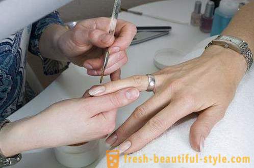 Correction of nails. Correction of extension nails at home