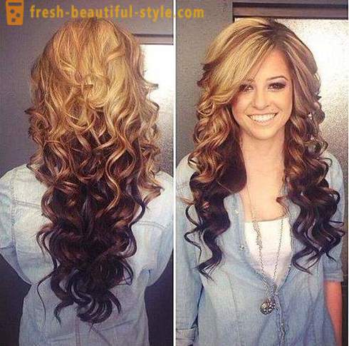 Coloring on blond hair: color, photo, reviews