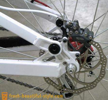 How to adjust the brakes on a bicycle? The rear brakes on a bicycle
