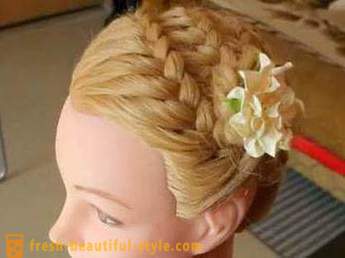 How to braid a braid around the head? Types and step by step instructions