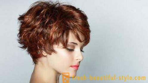 Women's hairstyles for short hair. Hairstyles with bangs. Fashionable women's hairstyles for short hair - Photo