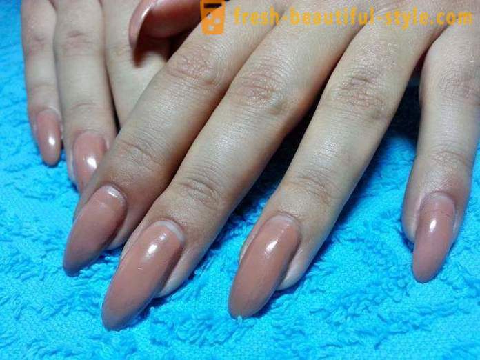Gel nails Correction: step by step instructions. Correction of extension nail gel