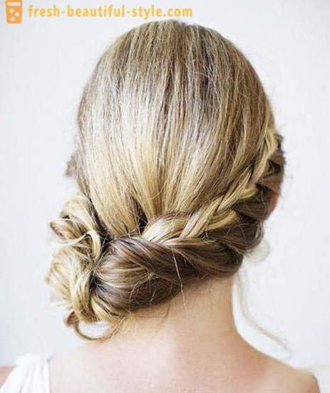 Simply beautiful hairstyles with their hands