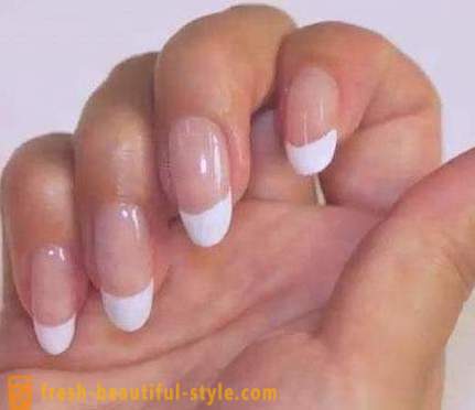 How to Make a French manicure at home? French manicure on short nails