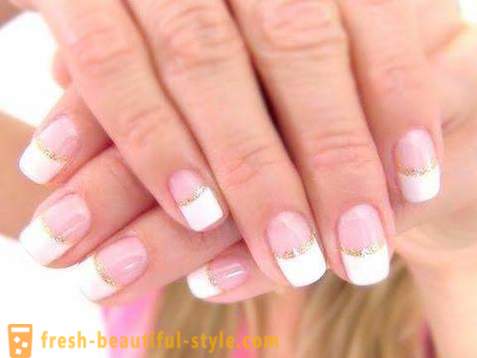 How to Make a French manicure at home? French manicure on short nails