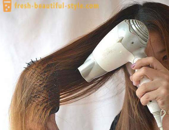 How to straighten hair without straightener at home