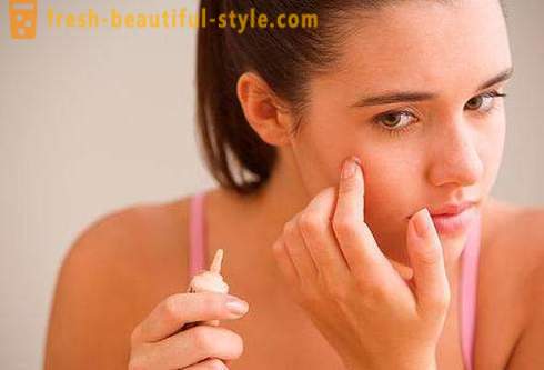 Getting Rid of Acne and traces of them. How to get rid of acne on different areas of the skin