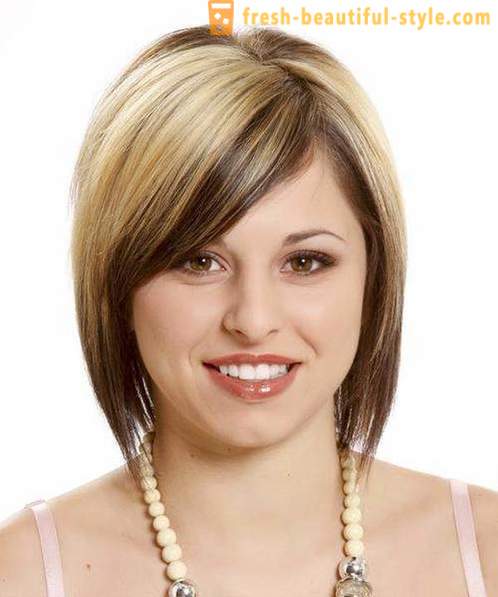 Find out what suitable hairstyle for round faces