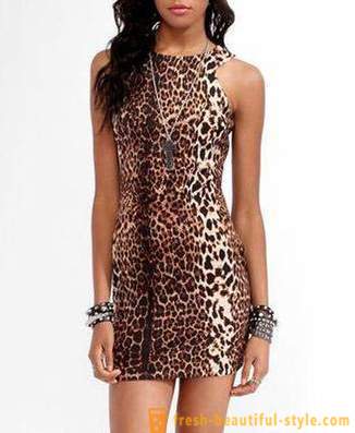 Leopard dress beautiful predator