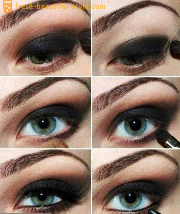 How to paint eyes beautifully and correctly