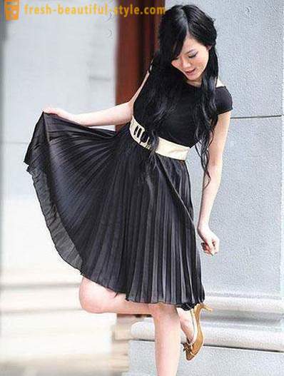 Pleated Dress and time