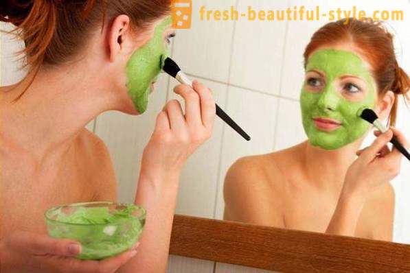 Facial masks whitening: professional skin care at home