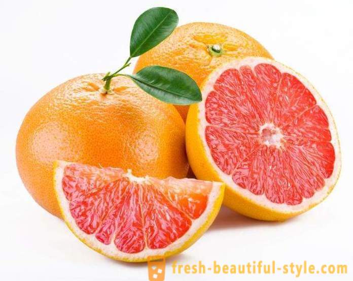 Tasty and healthy grapefruit diet