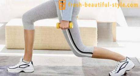 Exercises for leg slimming - effective complex