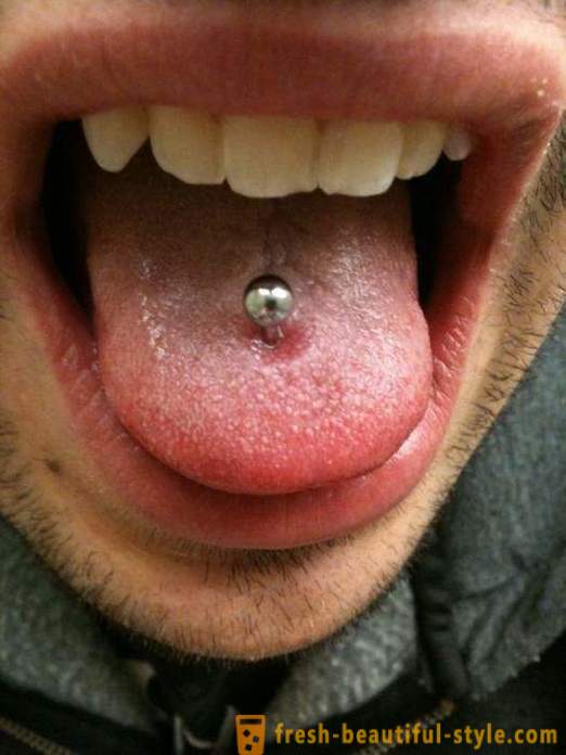 All about tongue piercing