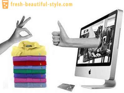Internet shop cheap clothes. Advantages and disadvantages